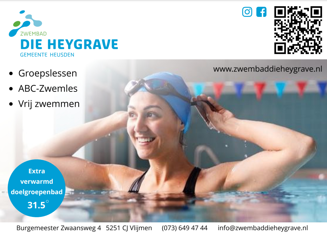 Zwembad Die Heygrave – advertentie